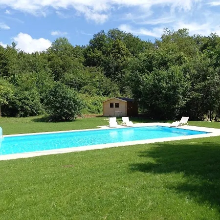 La Clairiere Du Moulin Nocleg ze śniadaniem Lepin-le-Lac